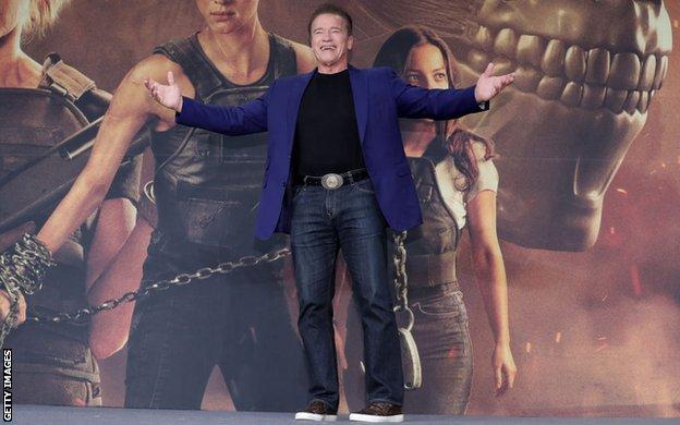 Arnold Schwarzenegger is the star of 'Terminator: Dark Fate'