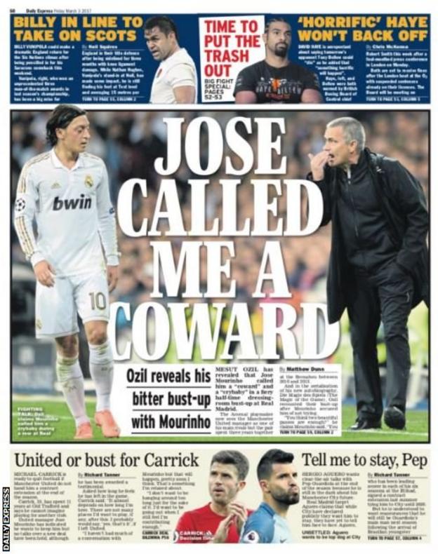 Friday's Daily Express