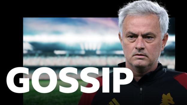 Roma manager Jose Mourinho makes Friday's Gossip Column