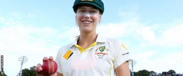 Ellyse Perry was named player of the series after scoring 264 runs and taking 16 wickets in the seven matches