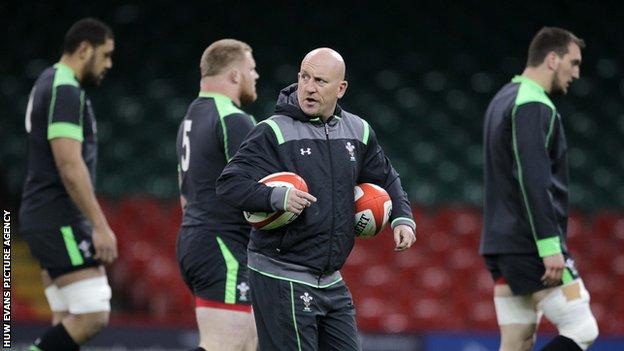 Wales defence coach Shaun Edwards