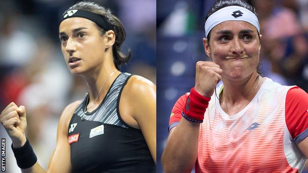 Caroline Garcia and Ons Jabeur