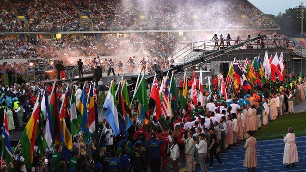 Flagbearers.