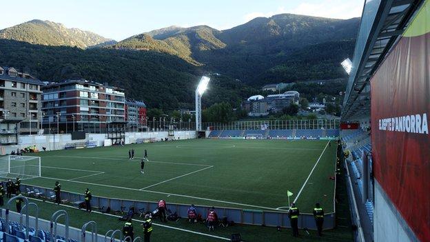 FC Andorra's stadium