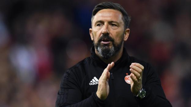 Aberdeen’s Derek McInnes eyes points against Celtic after draw with Rangers