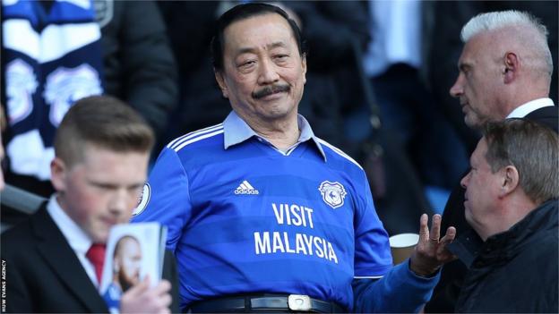 Cardiff City owner Vincent Tan