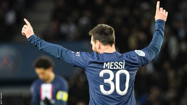 Paris St-Germain 2-0 Angers: Lionel Messi ทำคะแนนให้ผู้นำลีกเอิง 1 ชนะในบ้าน