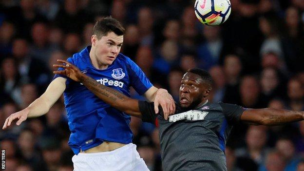 Michael Keane impressed for Everton against Hajduk Split