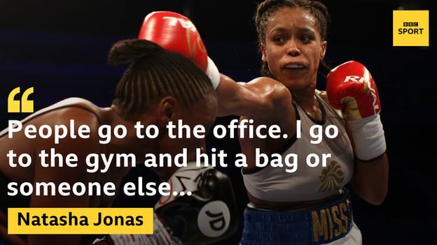 Jonas balances professional boxing with being a mum