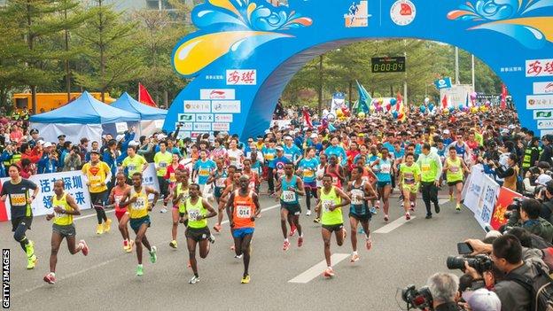 Shenzhen half marathon