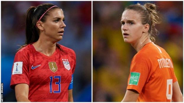 Women's World Cup 2019 Holders USA prepare to face Netherlands in