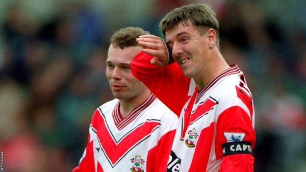 Matt Le Tissier playing for Southampton in 1994