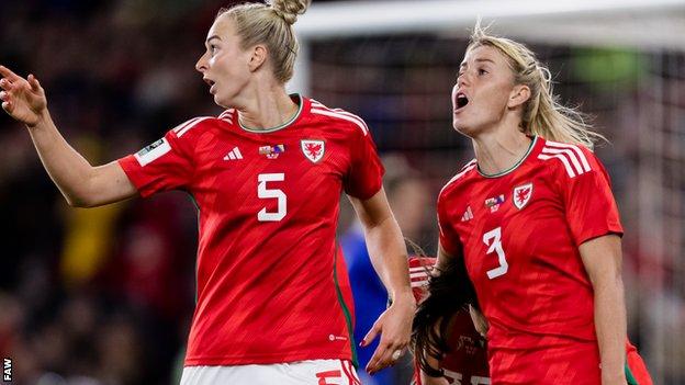 Rhiannon Roberts and Gemma Evans