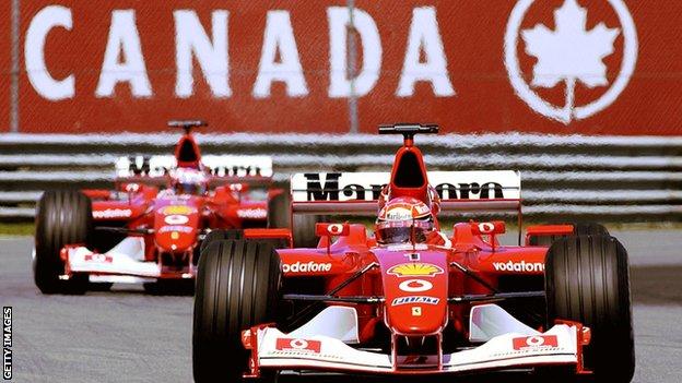 Michael Schumacher win the 2002 Canadian Grand Prix