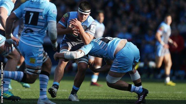 Ellis Jenkins last played for Cardiff Blues against Glasgow in October 2018