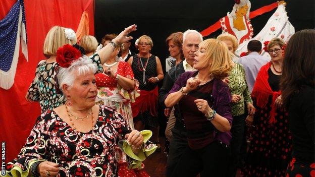 Spain's biggest annual party, La Feria de Abril, took place at the end of April, with many dressing in "flamenca" costumes to celebrate