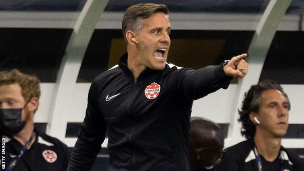 Canada coach John Herdman