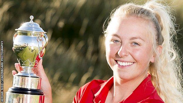 Sammie Giles English Amateur Champion Set To Turn Professional Bbc Sport