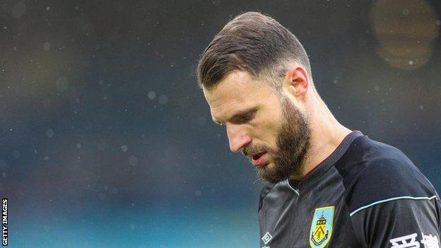 Burnley defender Erik Pieters