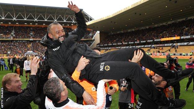 Nuno Espirito Santo: Wolves boss signs one-year contract ...