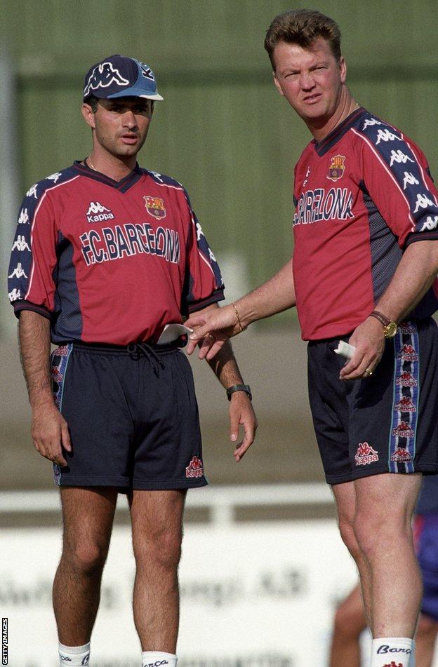 Jose Mourinho and Louis van Gaal