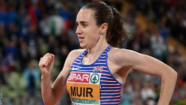 Laura Muir running