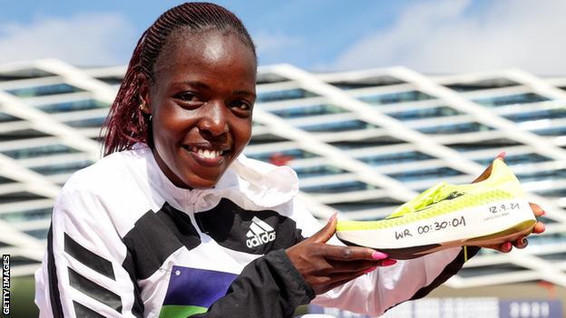 Kenyan athlete Agnes Tirop