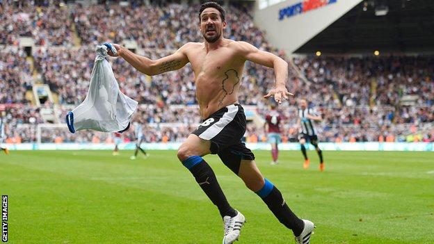 Jonas Gutierrez, Newcastle