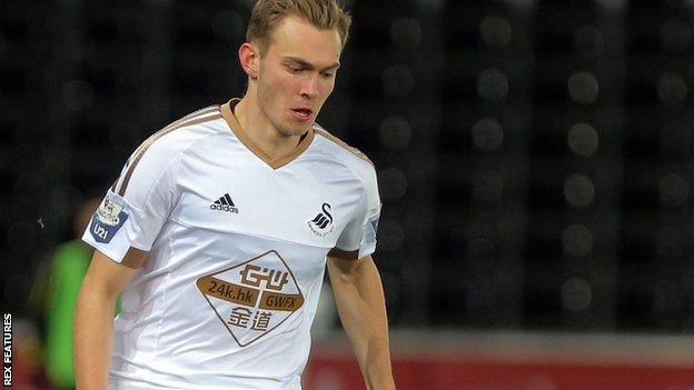 Ryan Hedges: Yeovil Town sign Swansea City winger on loan - BBC Sport