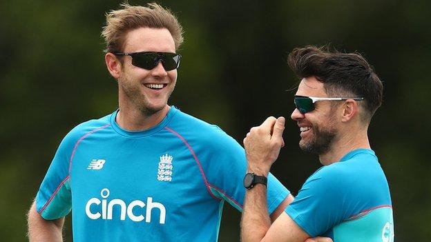 Stuart Broad and James Anderson