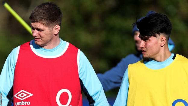 Owen Farrell and Marcus Smith