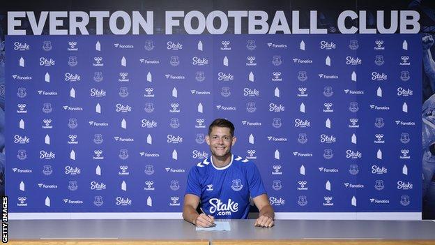 New Everton signing James Tarkowski