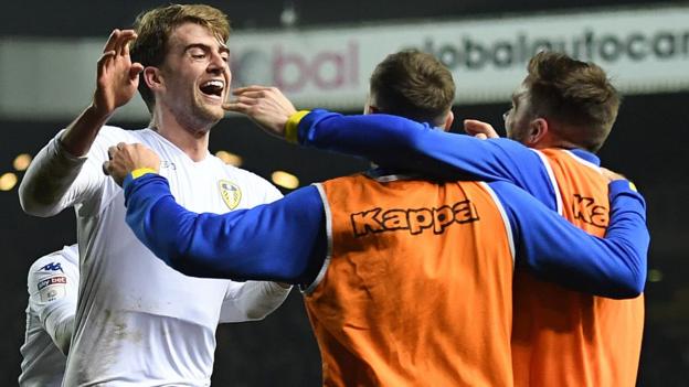 Leeds United 4 0 West Bromwich Albion Patrick Bamford Double