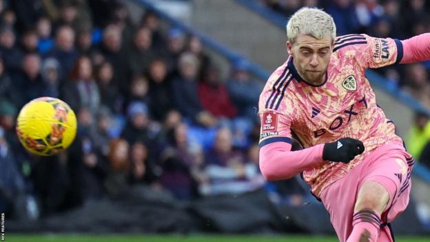 Patrick Bamford kicks the ball
