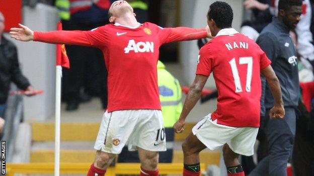Wayne Rooney ͧ˹СѺ Man City 㹻 2011