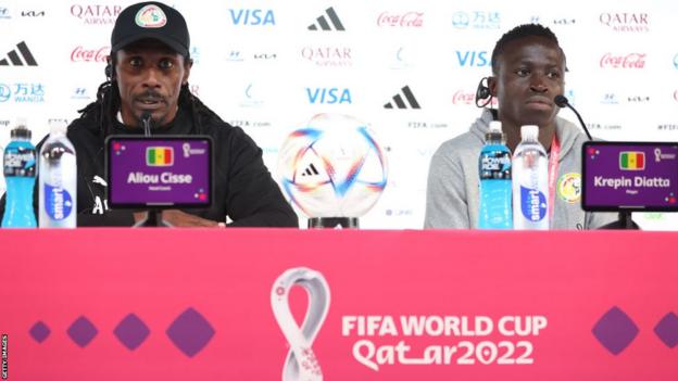 Senegal manager Aliou Cisse