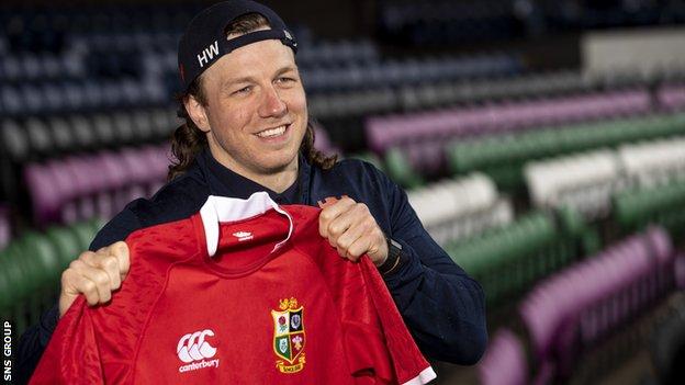 Hamish Watson was voted as the Six Nations player of the tournament for 2021
