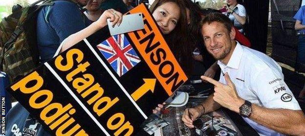 Jenson Button instagram