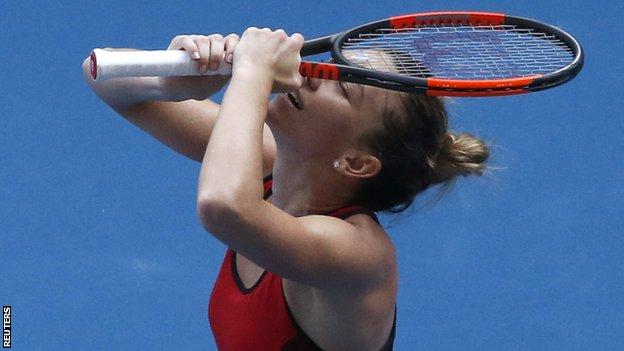 dagbog Demokratisk parti løg Australian Open 2018: Simona Halep beats Angelique Kerber to make final -  BBC Sport