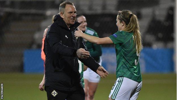 Simone Magill and Kenny Shiels