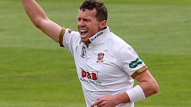 Essex fast bowler Peter Siddle has now taken 34 wickets in six Championship matches this summer