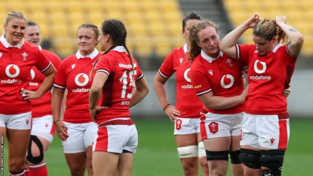 Wales after their defeat to Canada