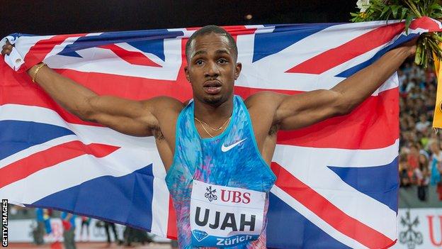 Cj Ujah How Diamond League Victory And London Low Can Take Him To The Top Bbc Sport