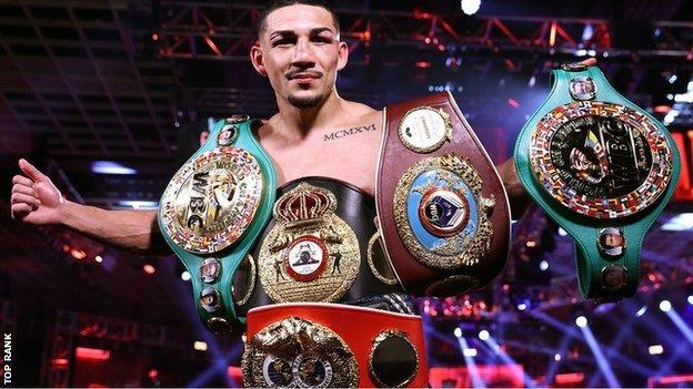 Teofimo Lopez Lightweight Champion Eyes Josh Taylor Fight On Rise Through Divisions Bbc Sport