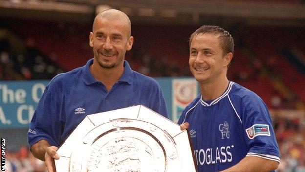 Gianluca Vialli: Former Chelsea striker and manager reveals he faced cancer  - BBC Sport