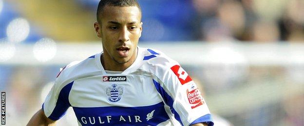 Josh Parker in action for QPR
