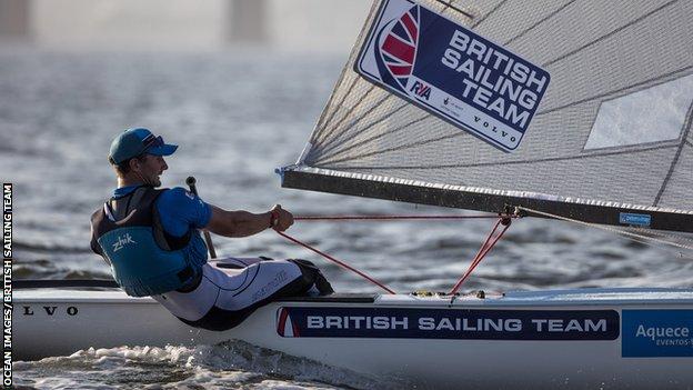 Giles Scott will represent Team GB in the Finn class at the Olympics