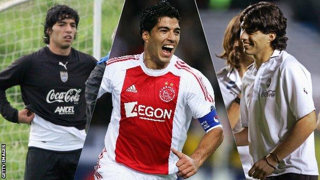 luis suarez ajax jersey