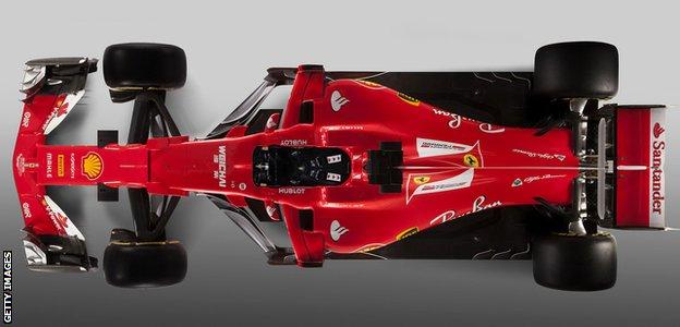 Ferrari F1 2017 car launch handout