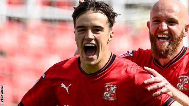 Jacob Wakeling: Swindon Town striker signs new three-and-a-half-year ...